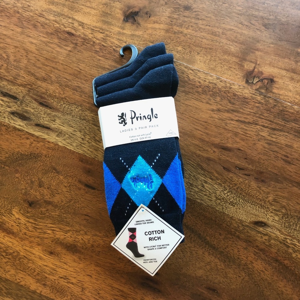 3 pairs - Ladies Pringle Socks